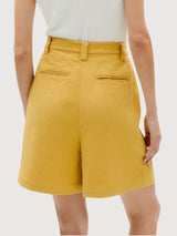 Shorts Lia Yellow Organic Cotton | Thinking Mu