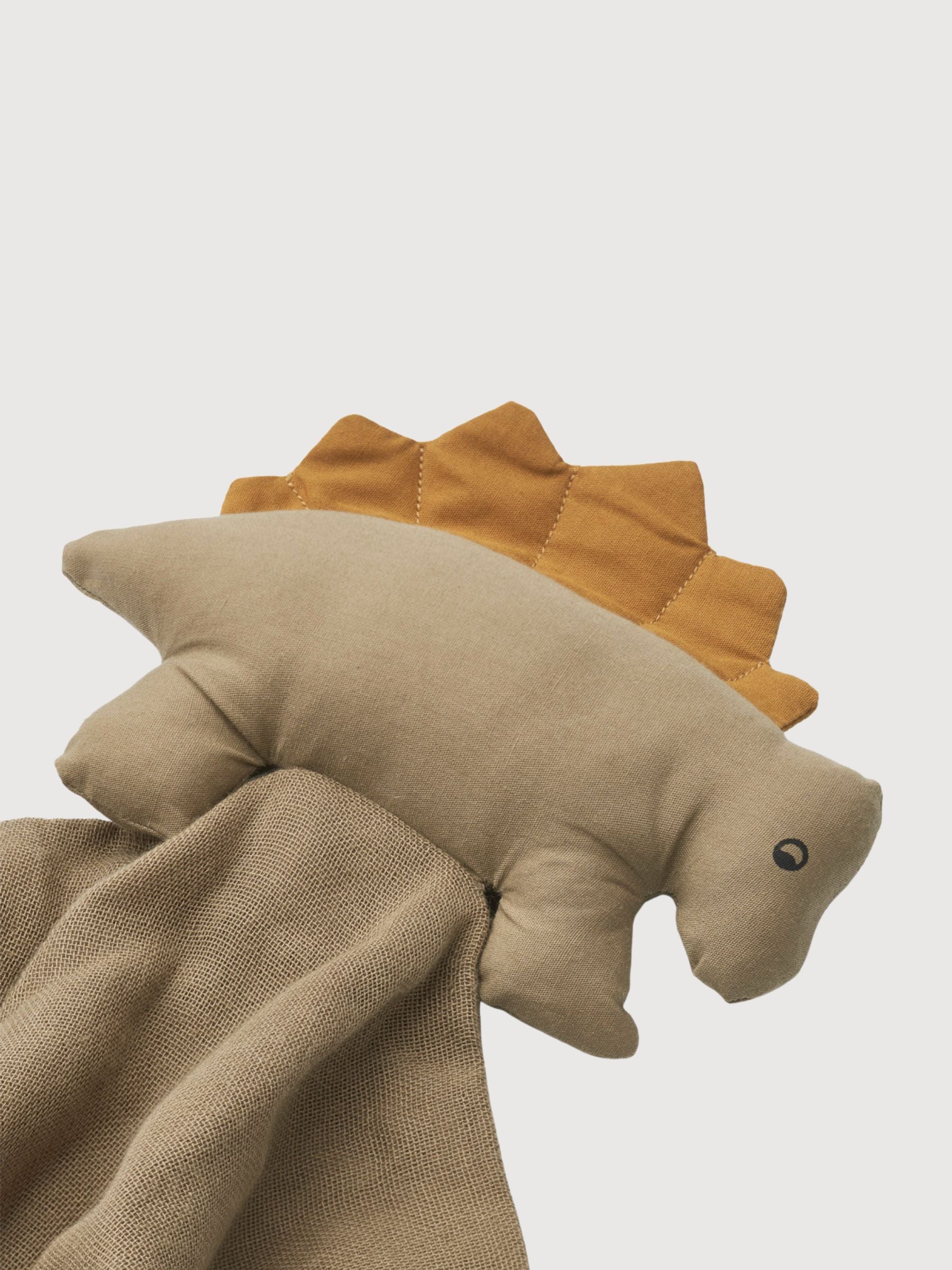 Agnete Cuddle Cloth Dino Oat | Liewood