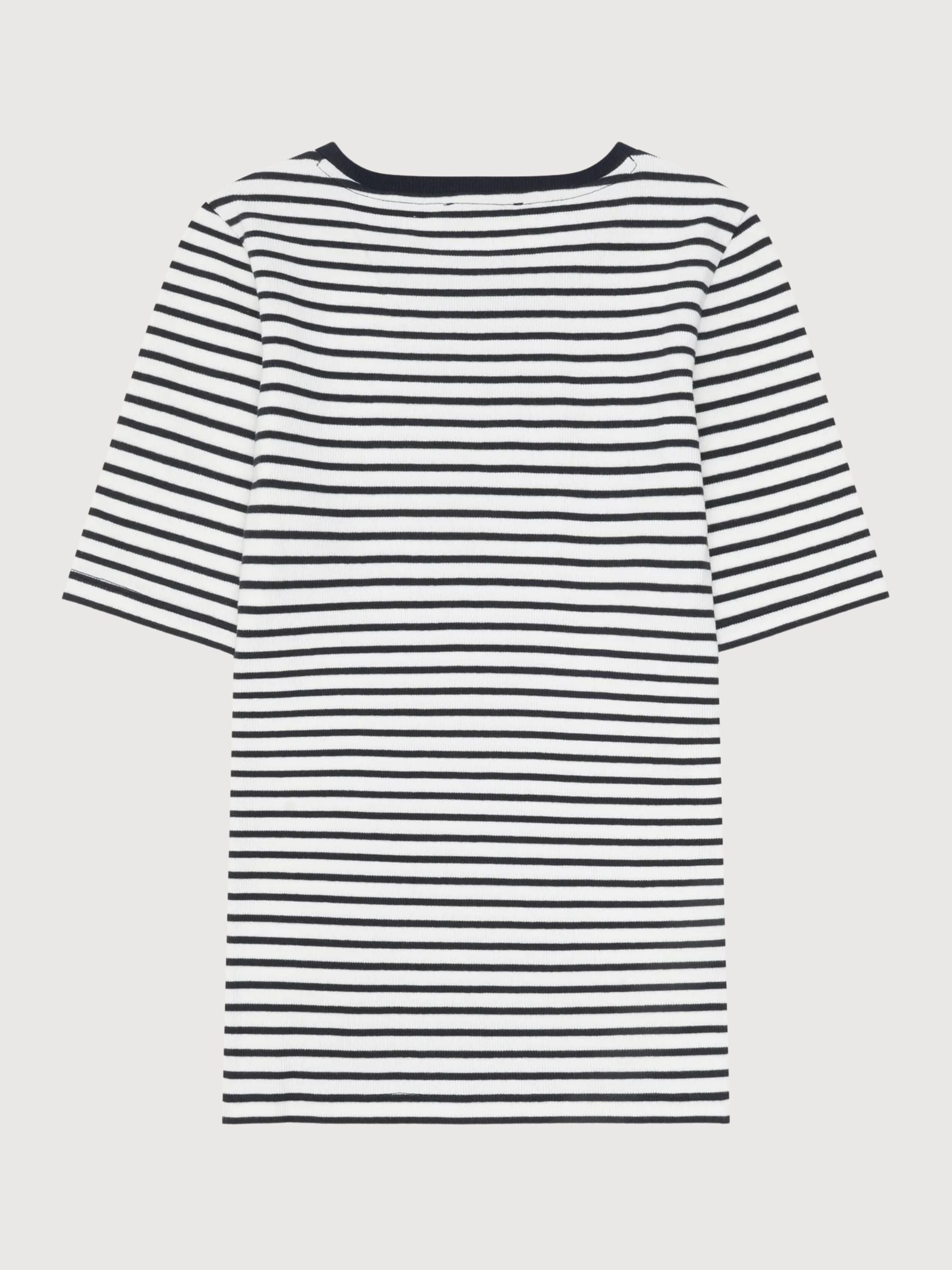 T-shirt a costine - Rigenerativa biologica certificata | Knowledge Cotton Apparel