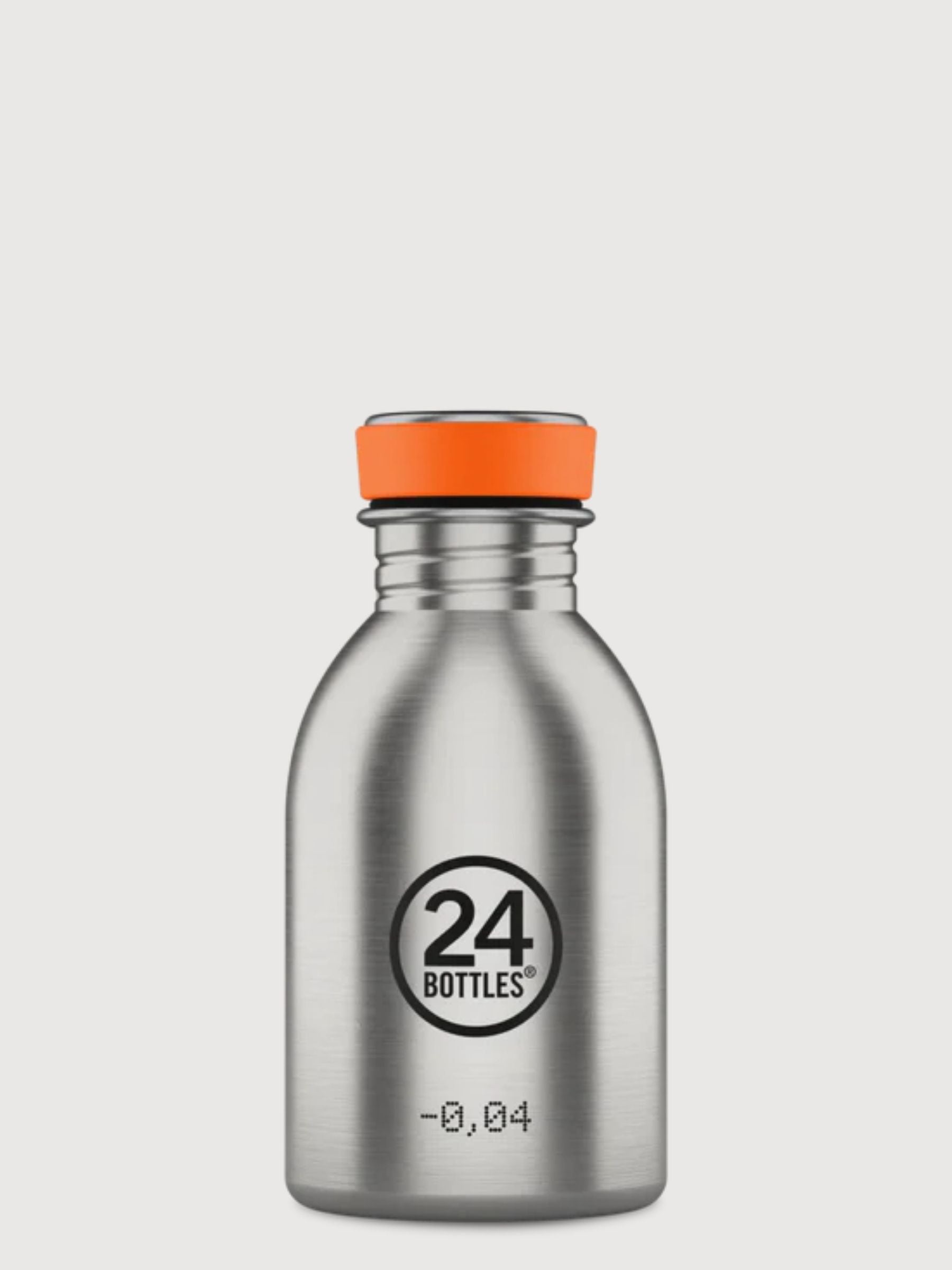 Urban Bottle 250 Acciaio Spazzolato | 24 bottles