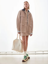 Jacket Workwear Canvas True Camel | Armedangels