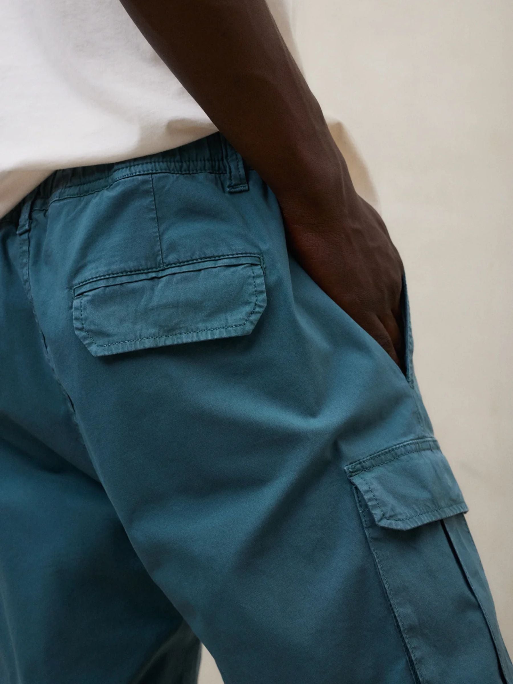 Shorts Ethicargo Man Green Shadow Cotton | Ecoalf