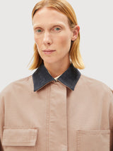 Jacket Workwear Canvas True Camel | Armedangels