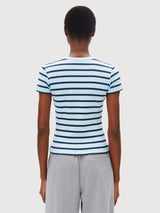 T-Shirt Kardaa Stripes Blue-Navy | Armedangels