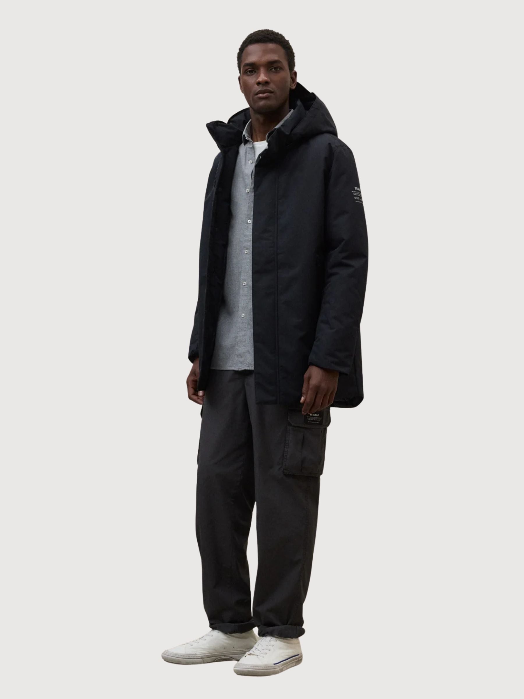 Giacca Parko da uomo nera | ECOALF