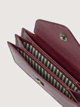 sic LHarmonica Wallet - Dark Cherry Claseather | O my bag
