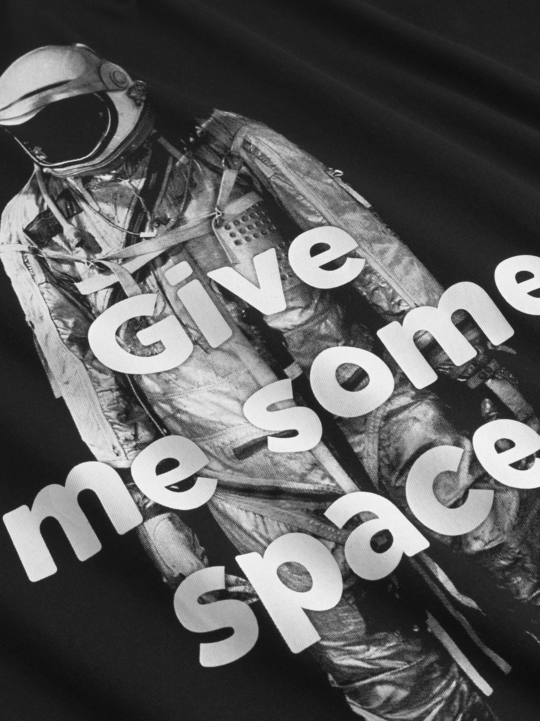 T-shirt Stockholm GiveMeSome Space Black Organic Cotton | Dedicated