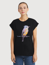 Visby Painted Bird T-shirt | DEDICATED