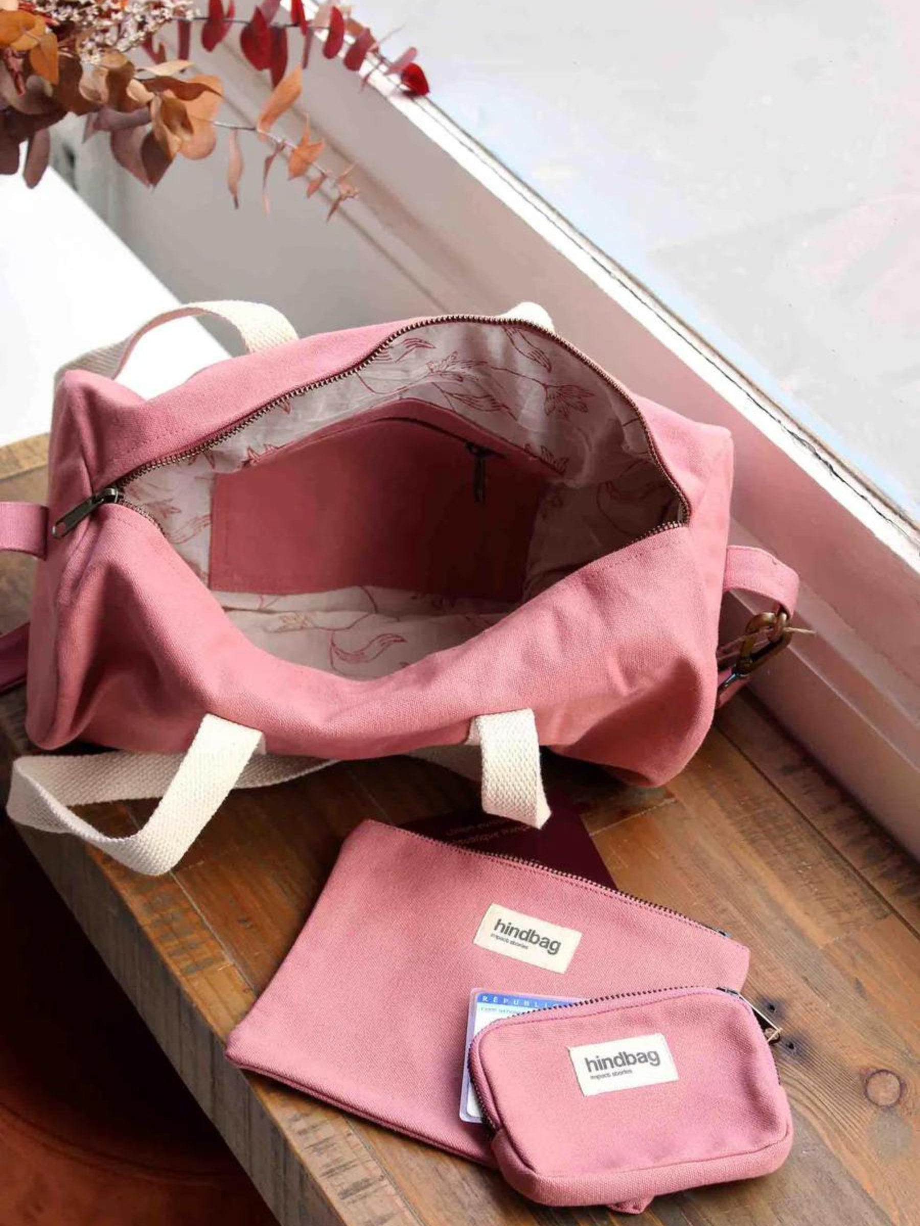 Blush di rosa Lili Porte-MonogAie | Hindbag