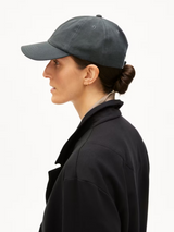 Yenaas Bold Denim Cap Grigio scuro  | Armedangels