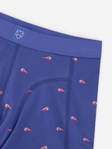 Boxer Uomo gamberetti blu | A-Dam