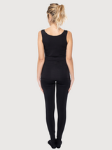 Lucilla Top Black Woman Tencel | Cora Happywear