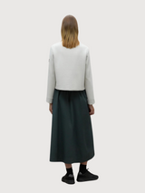 Morgan Dress Woman Ash | Ecoalf