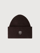 Beanie Wool Chocolate | Knowledge Cotton Apparel