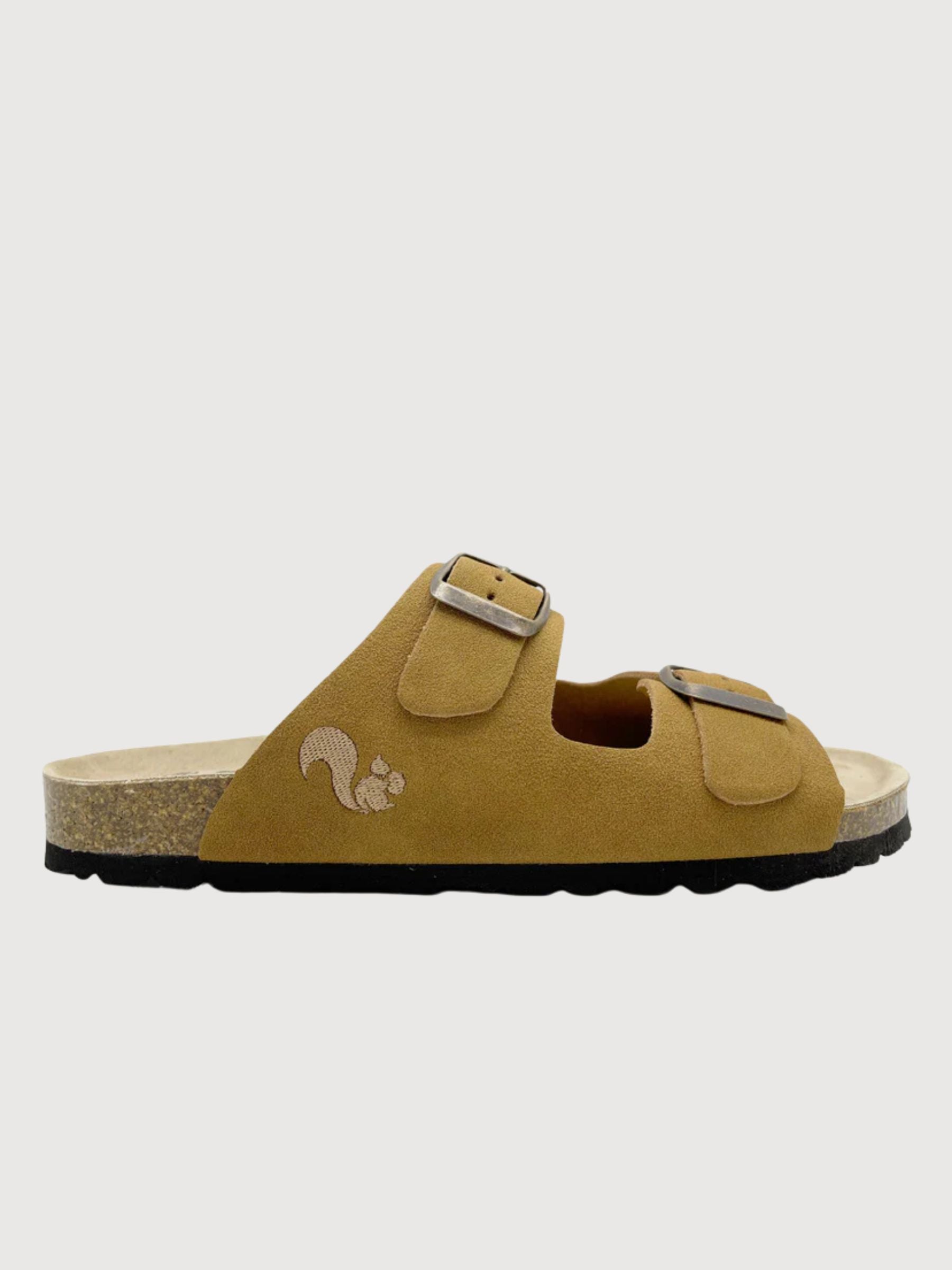 Eco Bio Sandal Vegan Cognac Dame | THIES