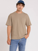 Sargon Pocket T Shirt Aluminium | Kings of Indigo