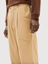 Trouser Max Brown unisex Cotton | Thinking Mu