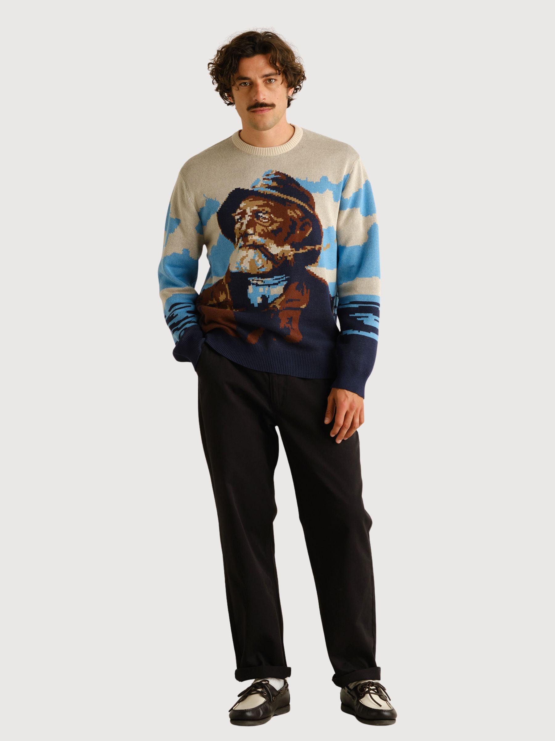 Mora Man and Sea Sweater | DEDICATED