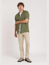 Balder Shirt Man a quattro foglie Green | Kings of Indigo