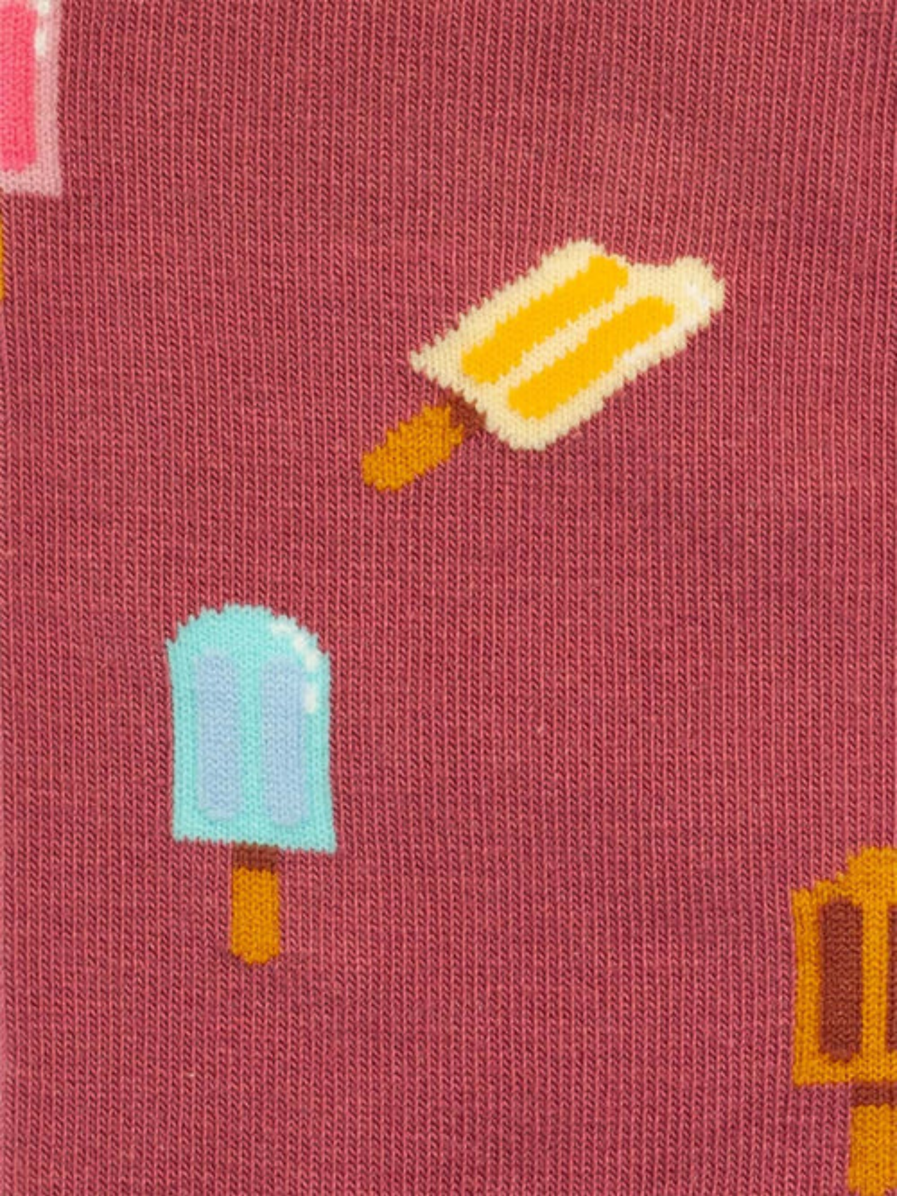 Lil Socks We All Scream For Ice Cream Organic Cotton | DillySocks