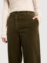 Marlene Corduroy Trousers Turtle | Lanius