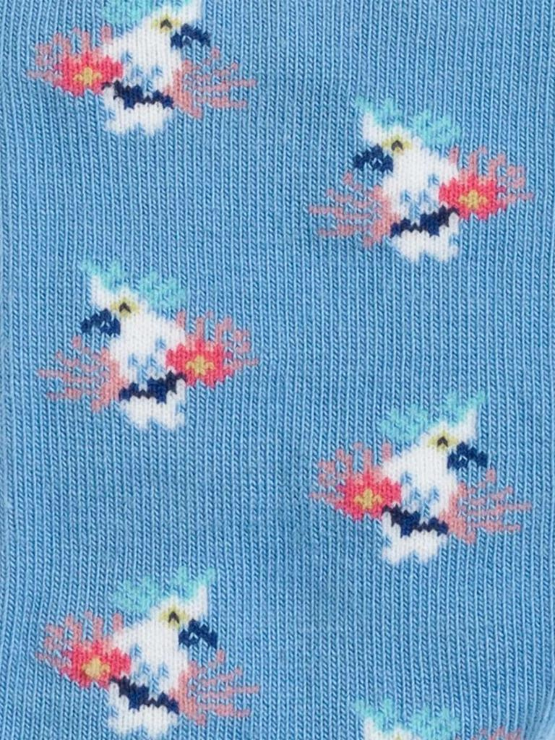 Lil Socks Tropical Bird of Paradise Organic Cotton | DillySocks