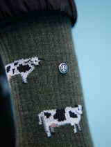 Cows Merino Wool Army Socks | Alfredo Gonzales