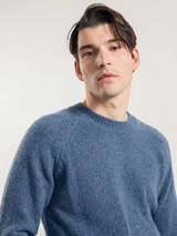 Alfredo Blue Man Cashmere Pullover | Rifo