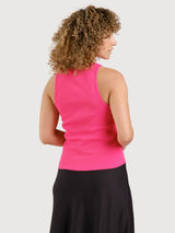 Top Valdermarsvik Pink Damen Baumwolle | Dedicated