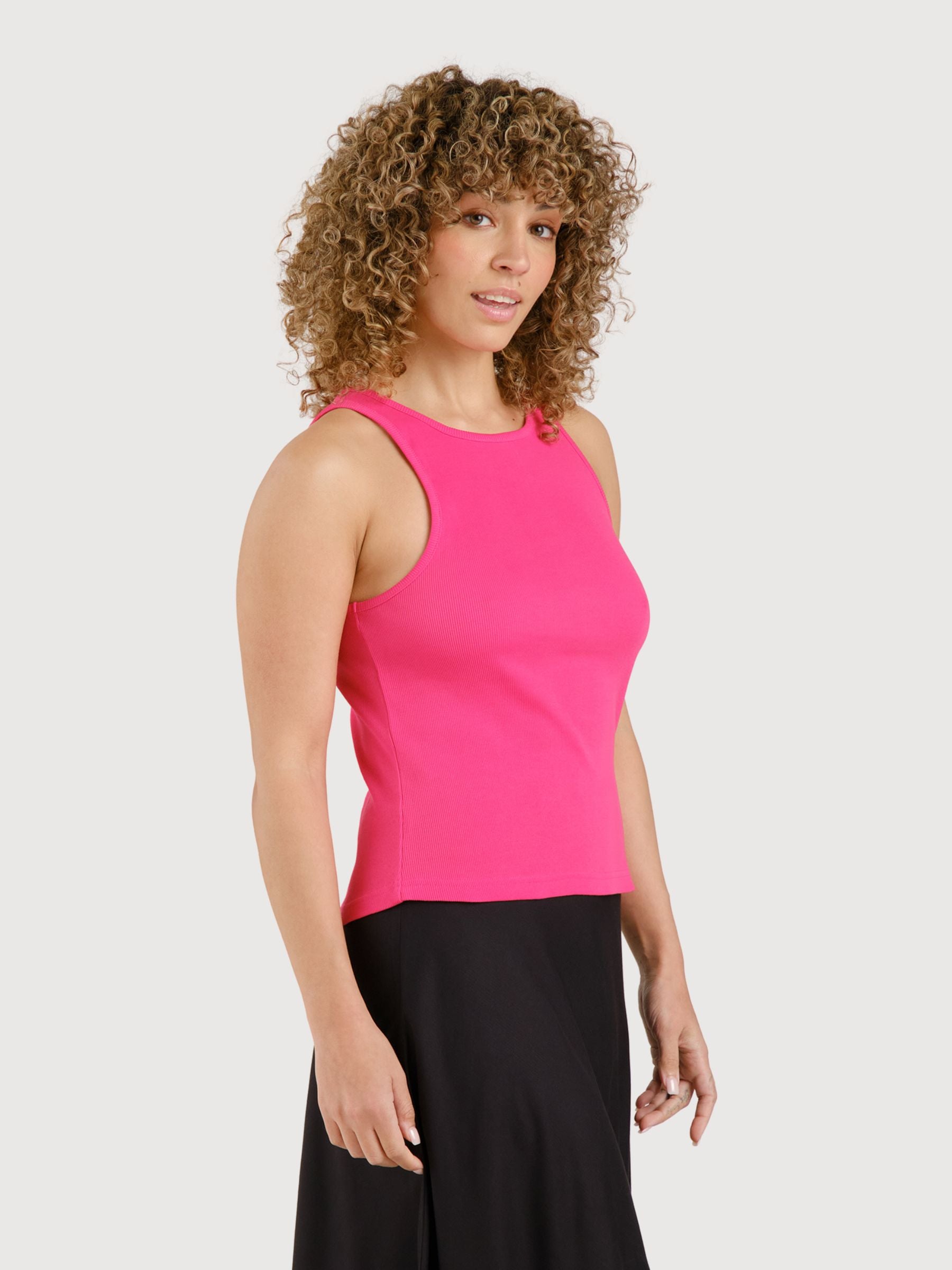 Top Valdermarsvik Rosa Donna Cotone | Dedicated
