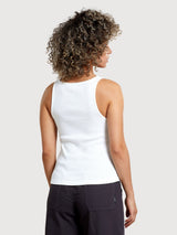 Top Valdermarsvik White Woman Cotton | Dedicated