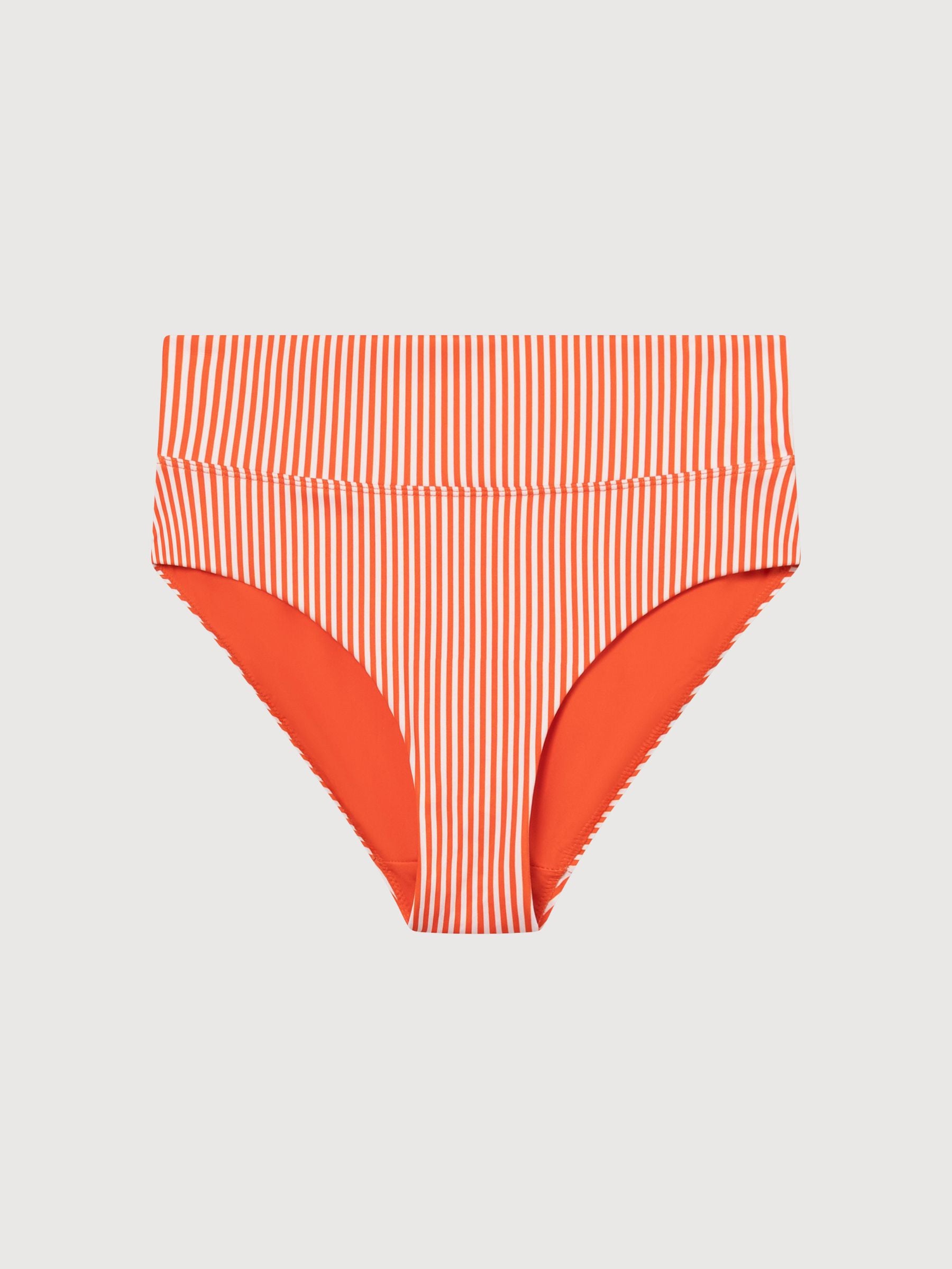 Bikini Pants Slite Thin Stripe Red | DEDICATED