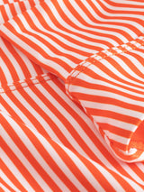Slip bikini a righe sottili rosse | DEDICATED