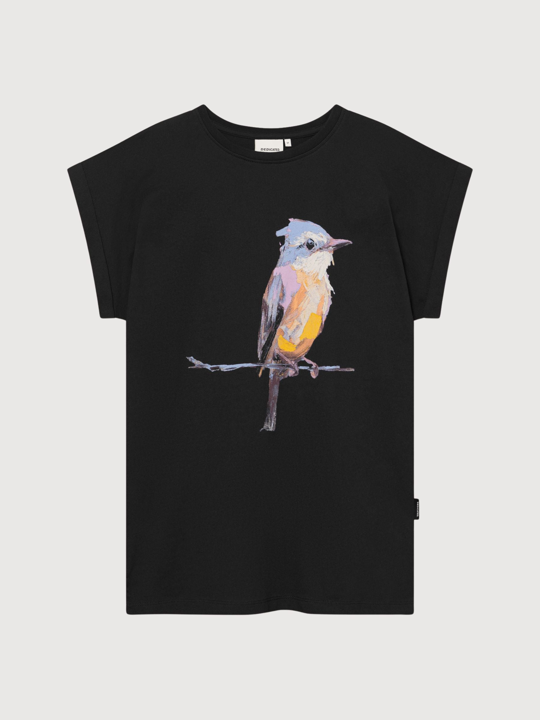 Visby Painted Bird T-shirt | DEDICATED
