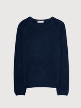 Giulietta Pullover Blau Navy Cashmere Damen | Rifo