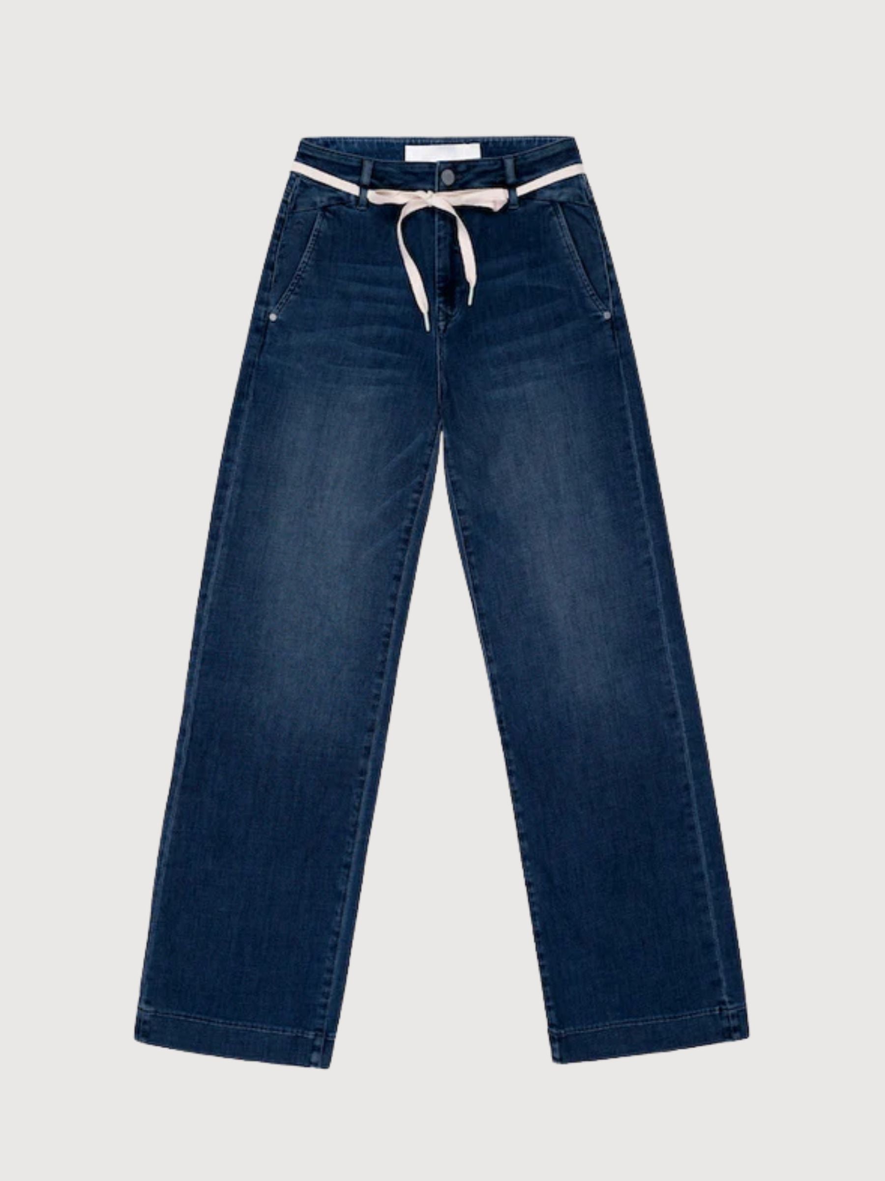 Jeans Dew Flared Soft Dark Blue | Dawn
