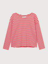 Strisce Humledal Top Rosso Grenadine | Dedicated