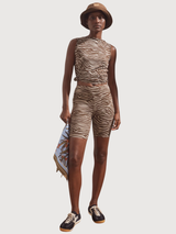 Shorts Neda Stampa Zebra Donna | Armedangels
