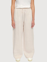 Trouser Drawstring Linen Woman Moon | Mazine