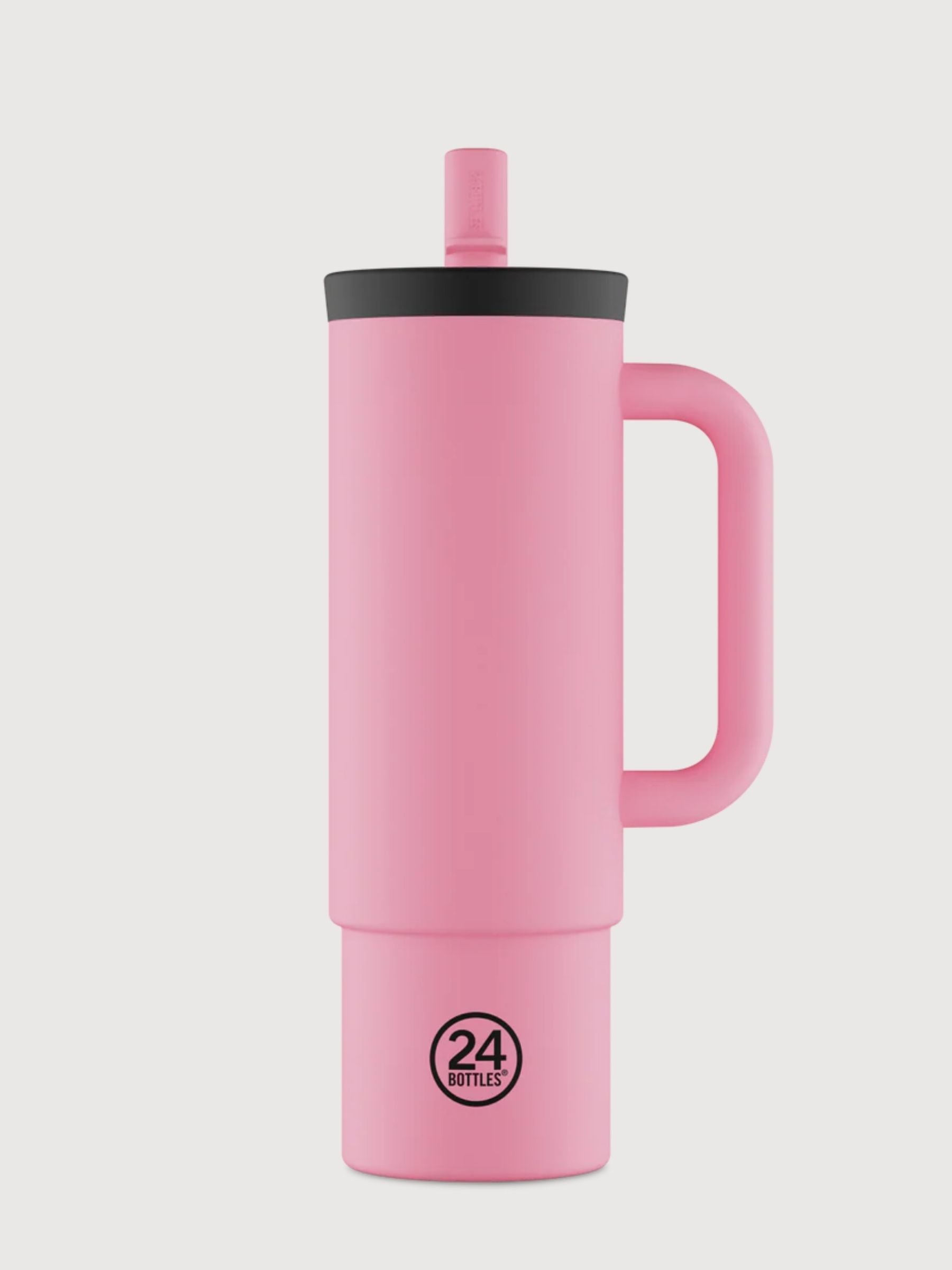 Tazza con cannuccia 800 Flamingo | 24 Bottles