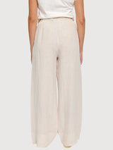 Trouser Drawstring Linen Woman Moon | Mazine