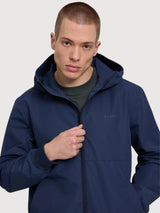 Rain Jacket Man Mood Blue | Mazine