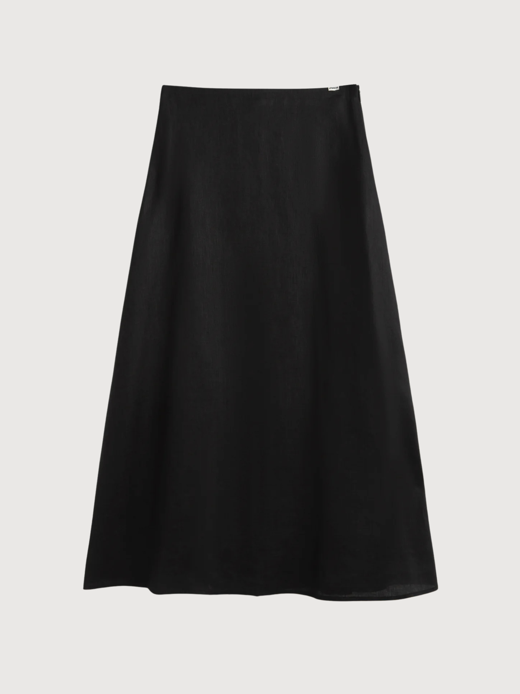 Rock Beth Damen Schwarz Leinen | Ecoalf