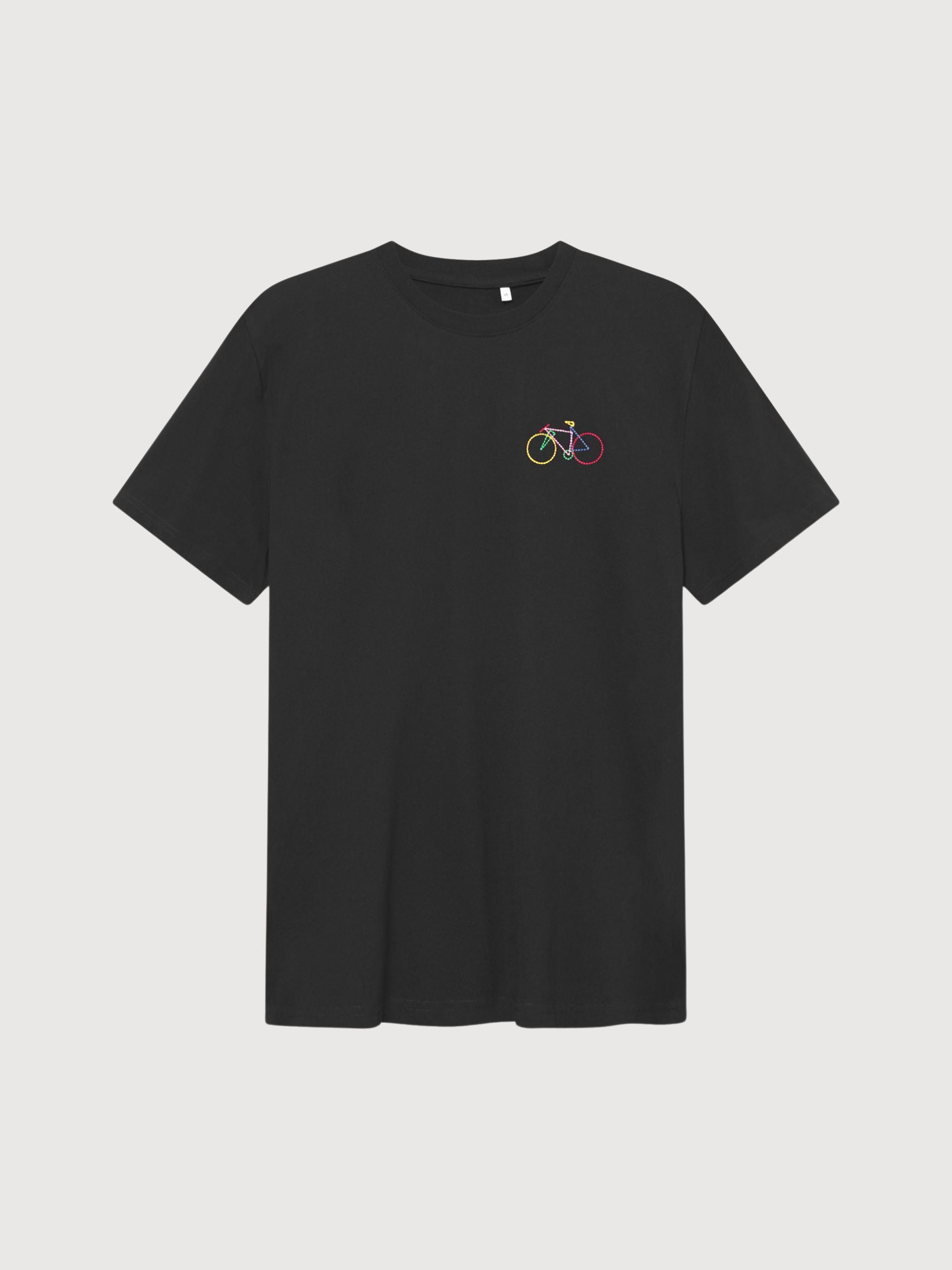 Tshirt Stockholm Bike Schwarz  Herren Baumwolle  | Dedicated