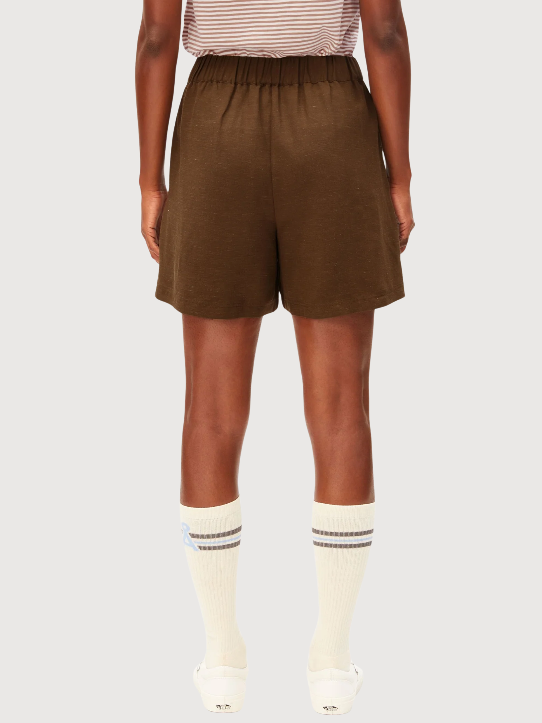 SHORTS IN MISTO LINO A VITA ALTA | ARMEDANGELS