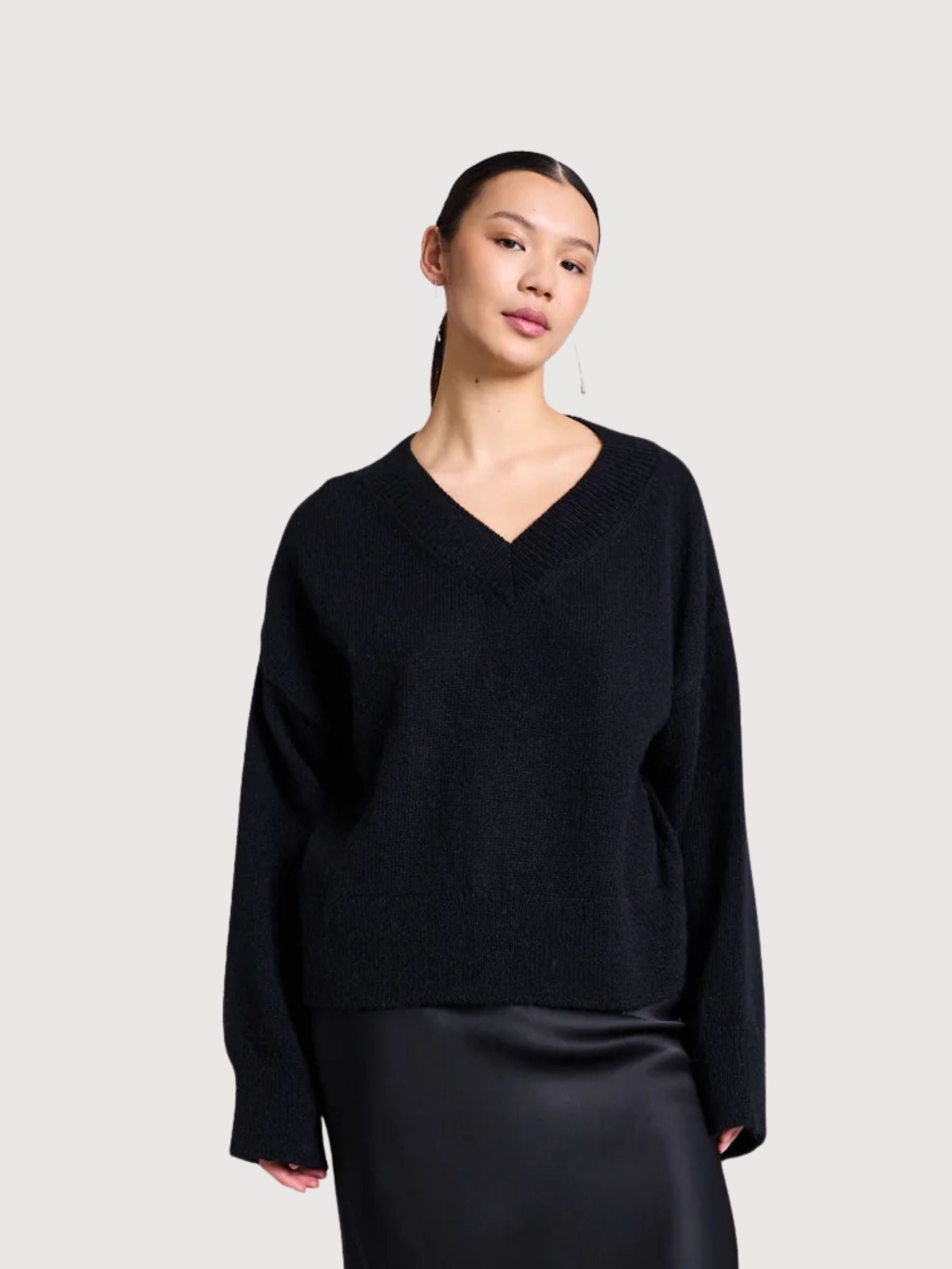 Pullover Yica Schwarze Frau | Jan N June