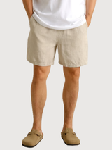 Shorts Sibbarp Leinen Ecru | Dedicated