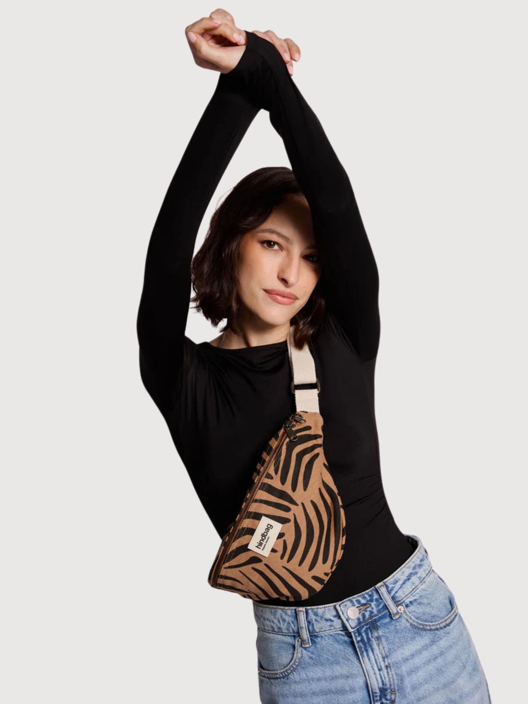 Olivia Zebre Cannelle | HINDBAG