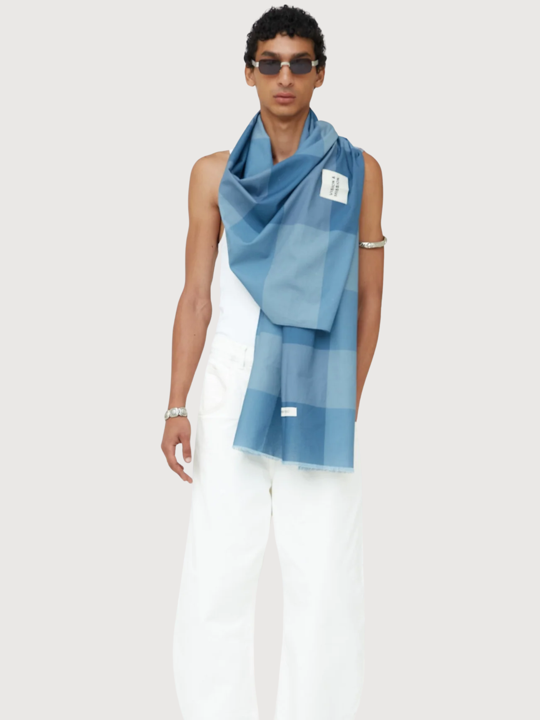 Scarf Large Vision & Mission Blue | Verb To Do