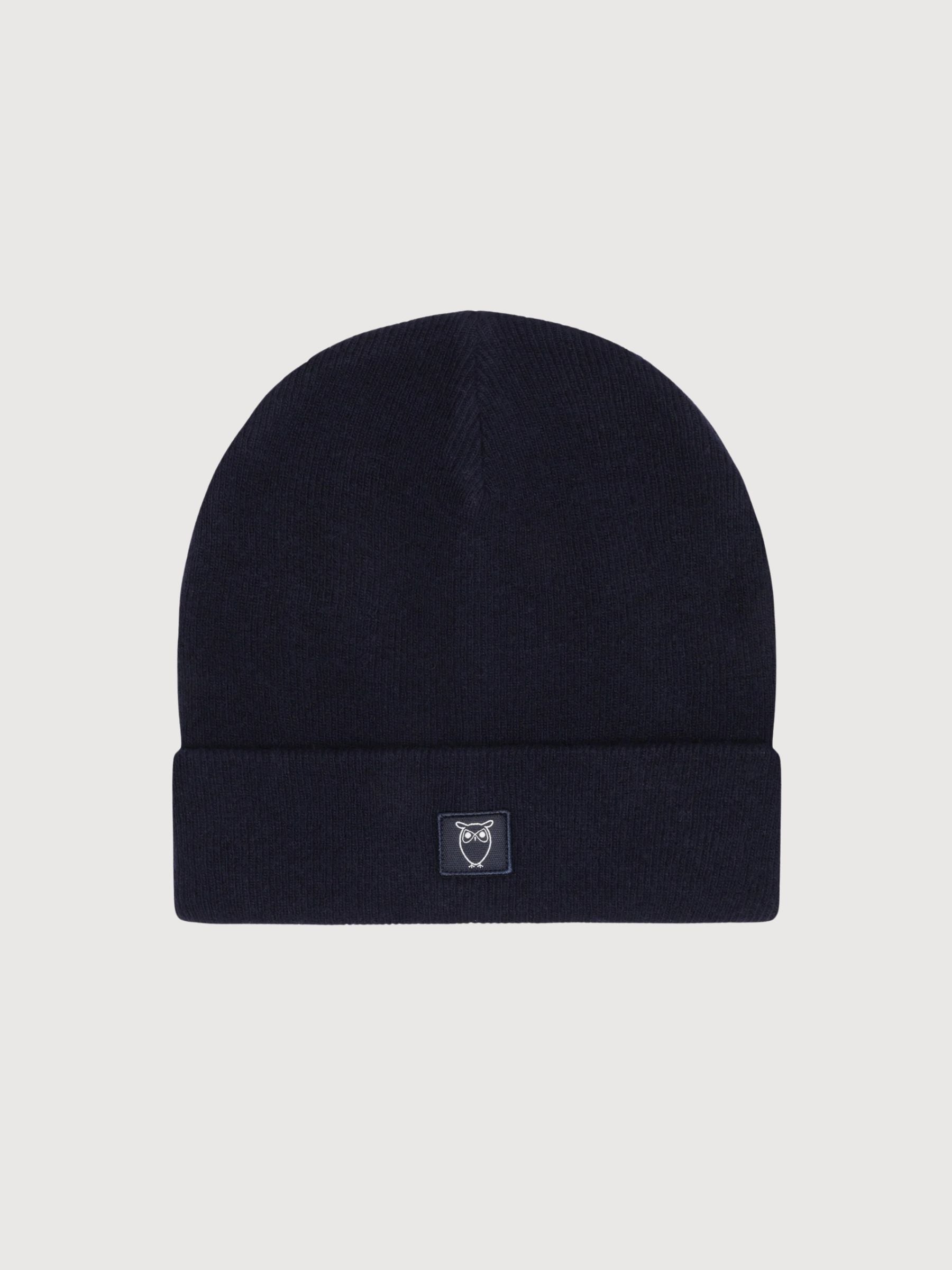 Berretto doppio strato blu navy | Knowledge Cotton Apparel